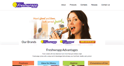 Desktop Screenshot of freshwrapp.com